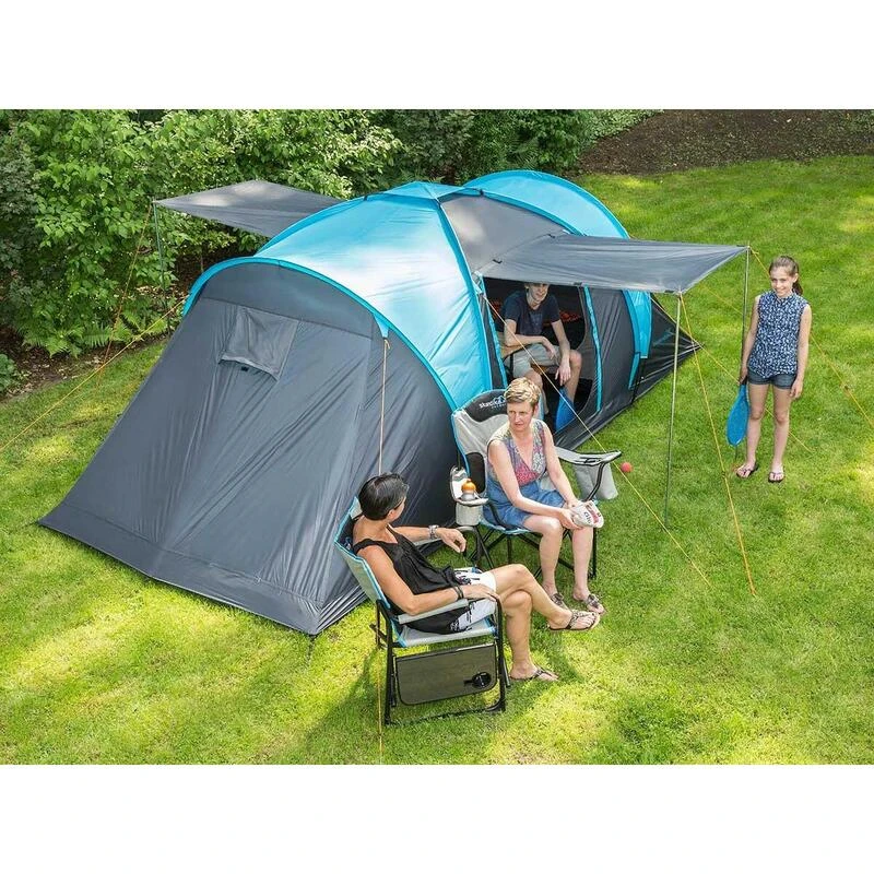 Tente Dôme Hammerfest 4 Sleeper Protect - Sol Cousu - 4 Pers - 2 Cabines Noires 3 Tente Dôme Hammerfest 4 Sleeper Protect - Sol Cousu - 4 Pers - 2 Cabines Noires – Image 2