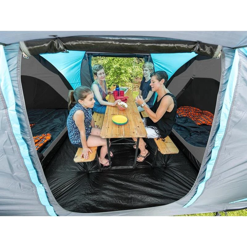 Tente Dôme Hammerfest 4 Sleeper Protect - Sol Cousu - 4 Pers - 2 Cabines Noires 4 Tente Dôme Hammerfest 4 Sleeper Protect - Sol Cousu - 4 Pers - 2 Cabines Noires – Image 3