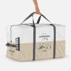 Quechua Tente Gonflable De Camping - Air Seconds 8.4 F&B - 8 Places - 4 Chambres -Promos Camping Boutique tente gonflable de camping air seconds 84 f and b 8 places 4 chambres 4