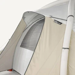Quechua Tente Gonflable De Camping - Air Seconds 8.4 F&B - 8 Places - 4 Chambres -Promos Camping Boutique tente gonflable de camping air seconds 84 f and b 8 places 4 chambres 8