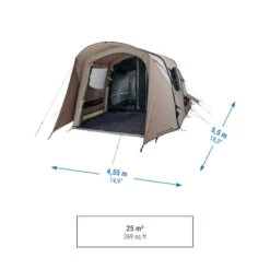 Quechua Tente Gonflable De Camping - AirSeconds 4.2 Polycoton - 4 Personnes - 2 Chambres 14 Quechua Tente Gonflable De Camping - AirSeconds 4.2 Polycoton - 4 Personnes - 2 Chambres -Promos Camping Boutique tente gonflable de camping airseconds 42 polycoton 4 personnes 2 chambres 2