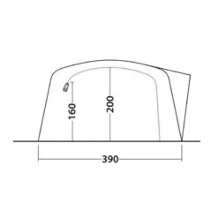 Tente Gonflable Outwell Knightdale 8PA -Promos Camping Boutique tente gonflable outwell knightdale 8pa 4